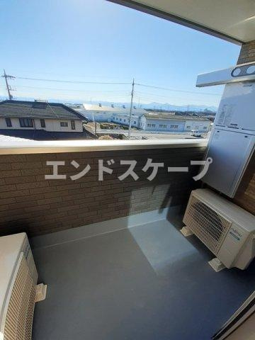エル　ドラード　エボのバルコニー|高崎、前橋のお部屋探しはエンドスケープまで！お客様の理想お聞かせ下さい♪