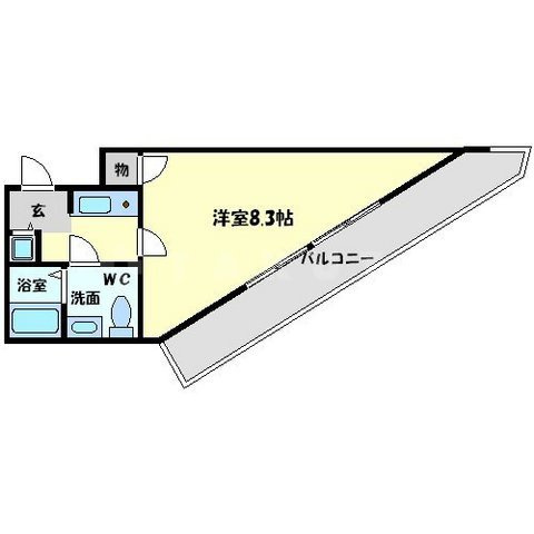 セイワパレス堂島シティの間取り|セイワパレス堂島シティ　間取り