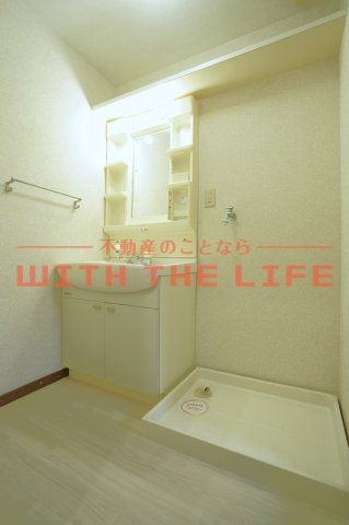 パークサイド藤光【キャッシュバック対象物件】の独立洗面台|エントランスです