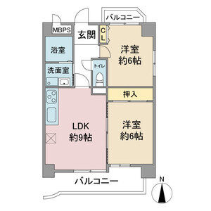 【間取り】 | グランフィルドちくさ