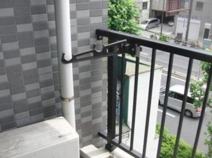メインステージ入谷のバルコニー