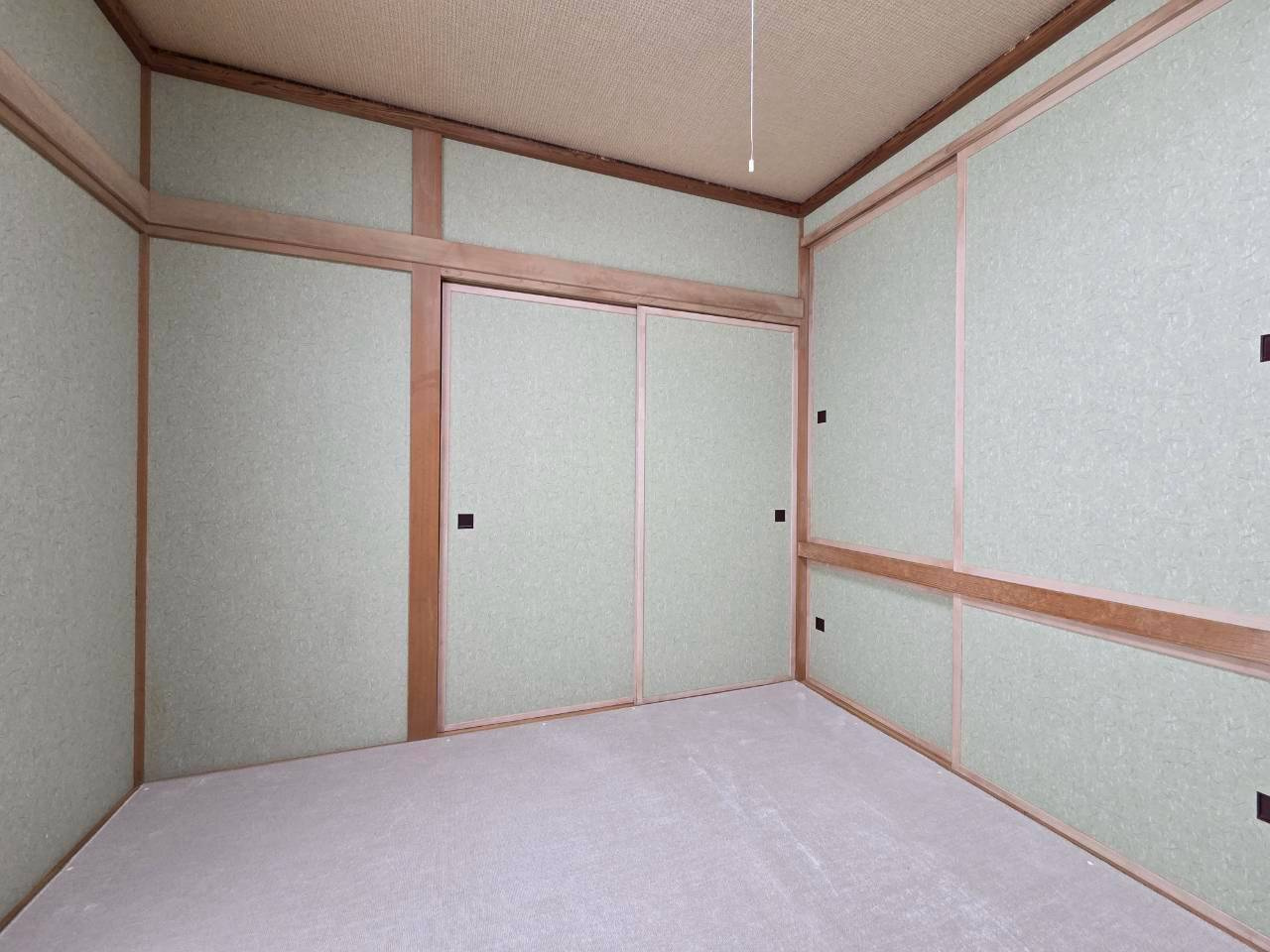 河畔9丁目　中古住宅の和室|1階和室6帖