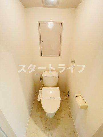 大阪市淀川区木川東２丁目の賃貸マンションのトイレ