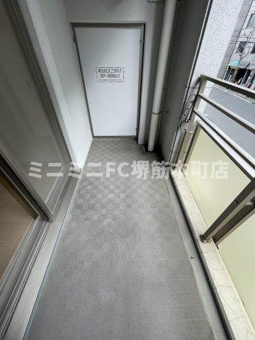 セイワパレス大手前西のバルコニー