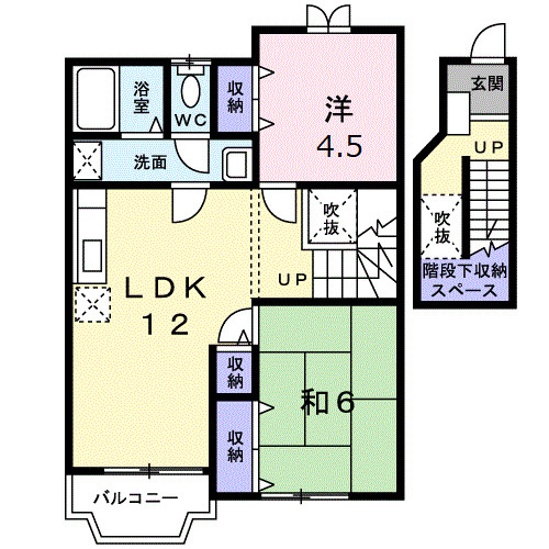 フィオーレ　カンナの間取り