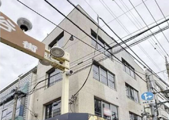 大田区萩中２丁目の店舗一部の外観