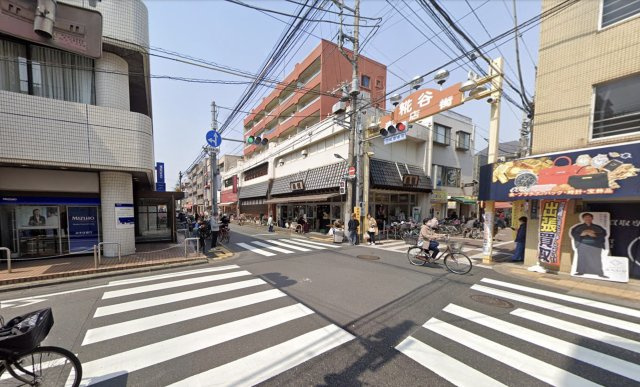 大田区萩中２丁目の店舗一部の周辺
