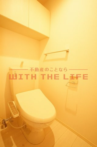 サフィール【キャッシュバック対象物件】のトイレ|落ち着いたトイレです