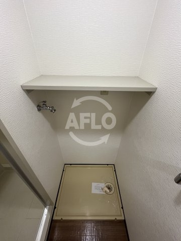 グランベイ豊新の洗面所|洗濯パン