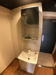 独立洗面化粧台付き☆