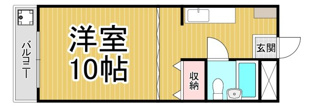 メゾンプチエイトの間取り