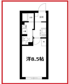 【間取り】 | ライブフラット蔵前