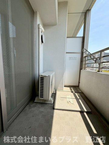 セイワパレス京橋コルティーレのバルコニー