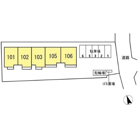 【区画図】 | BLATT　HUS
