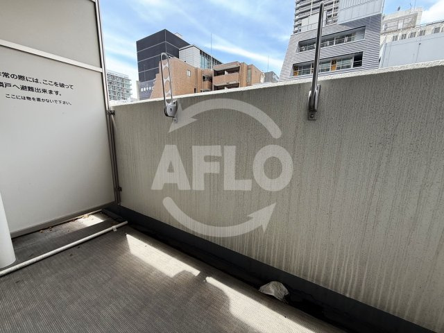 フロンティアコート堺筋本町のバルコニー|フロンティアコート堺筋本町　バルコニー