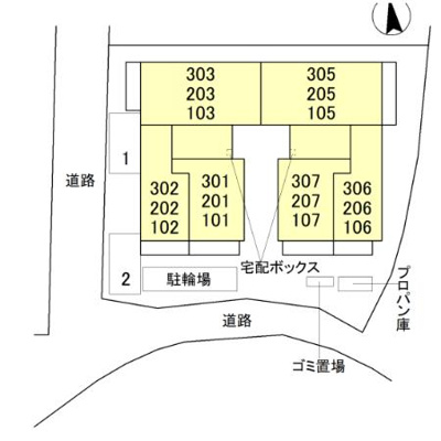 【区画図】 | ヴェルソー石山