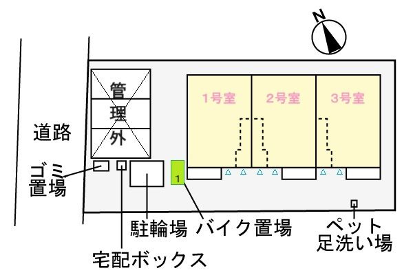 Ｏｌｉｖｅ・ＥＡの駐車場