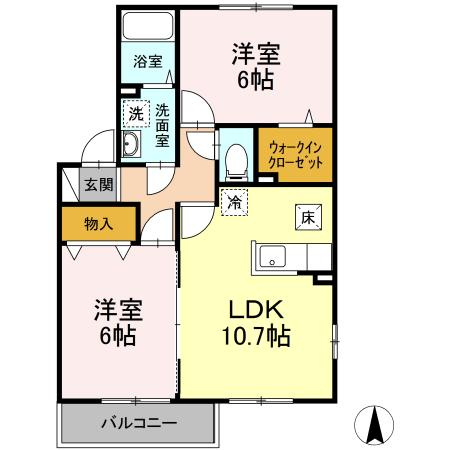 【間取り】 | コート オンジェーム