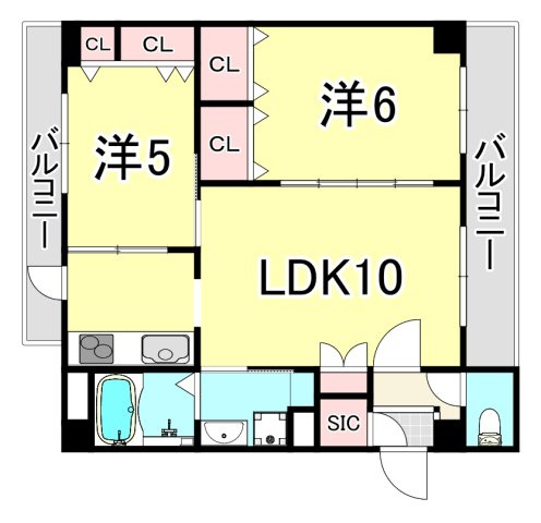ソレイユの間取り
