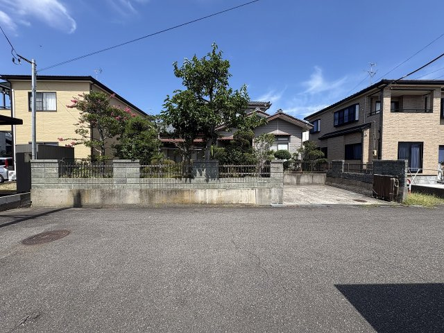 【外観】 | 小針6丁目南向き売地