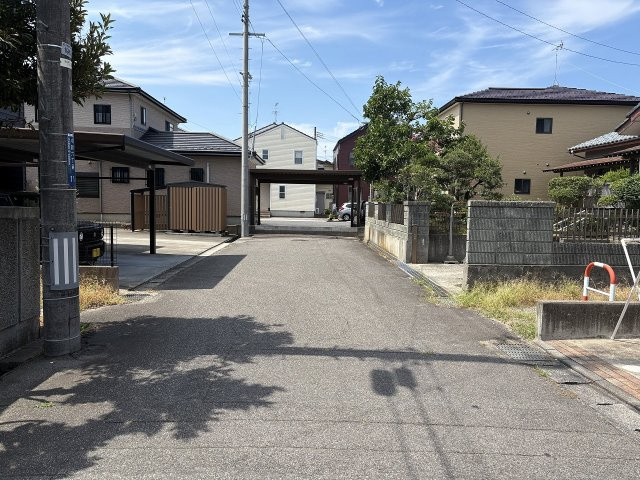 【前面道路含む現地写真】 | 小針6丁目南向き売地