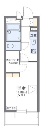【間取り】 | レオパレスオリビアンＡ