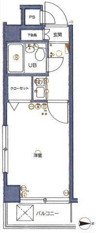 【間取り】 | クレッセント武蔵小山
