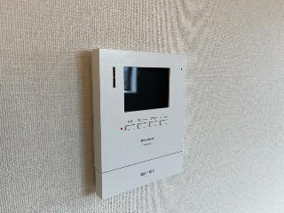 【内装】 | 新潟市北区松浜東町　アパート新築工事 | カメラ付インターホン（イメージ）