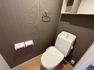 【トイレ】 | 新潟市北区松浜東町　アパート新築工事 | シャワー付トイレ（イメージ）