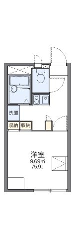 【間取り】 | レオパレスグレイス豊栄