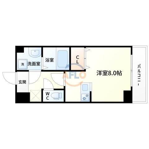 フローライト上新庄駅前の間取り|フローライト上新庄駅前　間取り