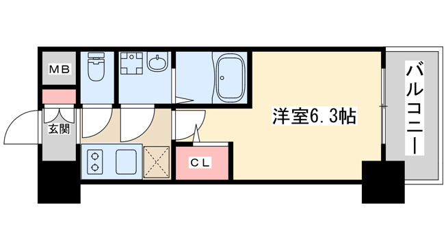 【間取り】 | プロヴィスタ新大阪イーストゲート