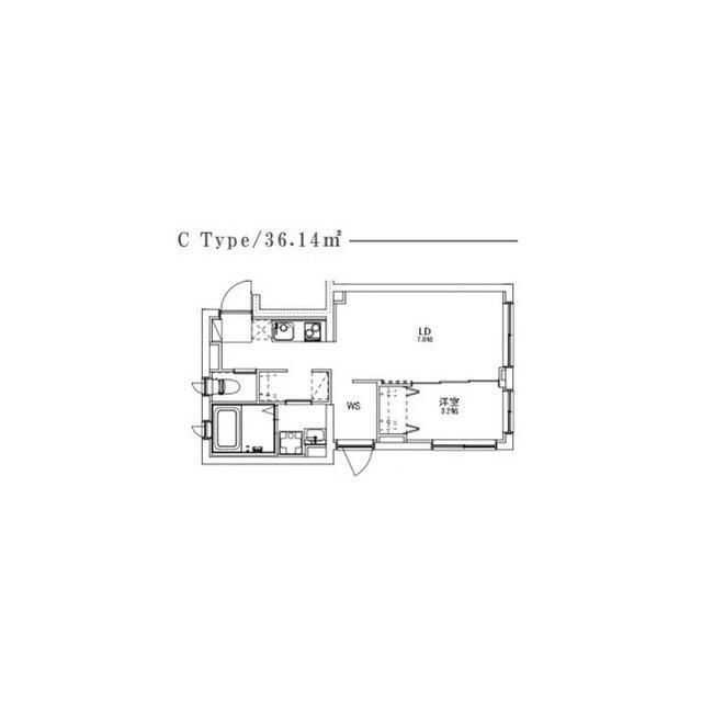 CASA SALUTE TOYOCHOの間取り
