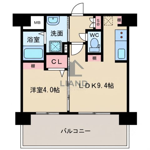 三島マンション博多駅東　吉塚小学校区の間取り|三島マンション博多駅東