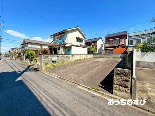北区光音寺4期(全1区画)の前面道路含む現地写真