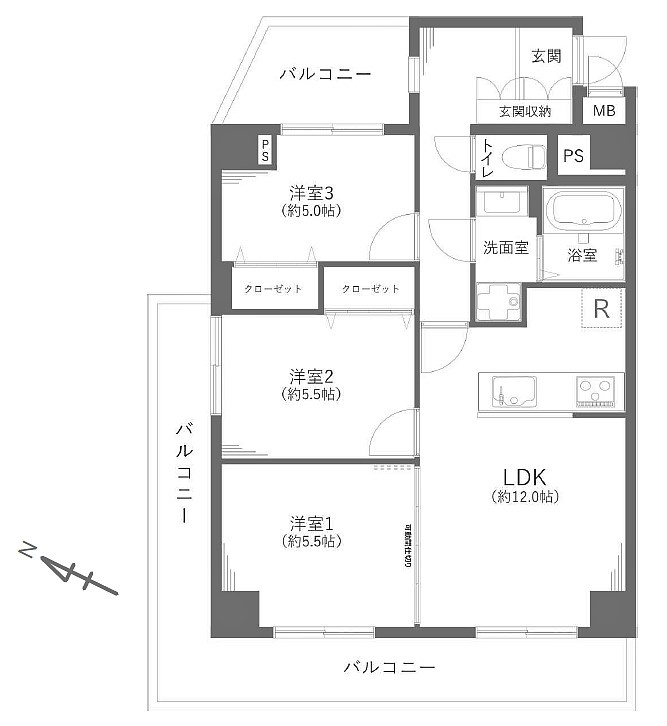 蕨セントラルハイツ