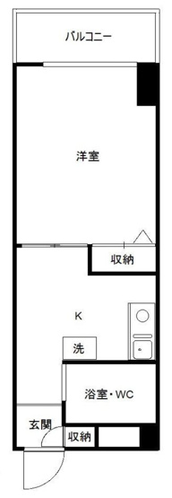 【間取り】 | メゾンブランシュ不動前
