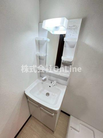 東大阪市今米２丁目の賃貸マンションの独立洗面台