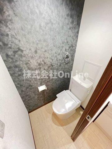 東大阪市今米２丁目の賃貸マンションのトイレ