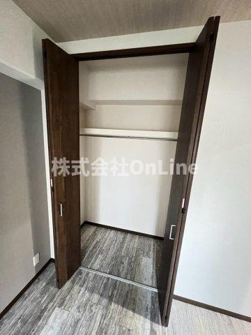 東大阪市今米２丁目の賃貸マンションの収納