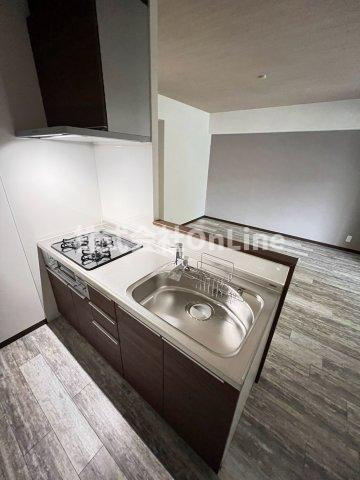 東大阪市今米２丁目の賃貸マンションのキッチン