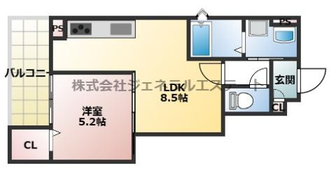 【間取り】 | クリエオーレ大利元町