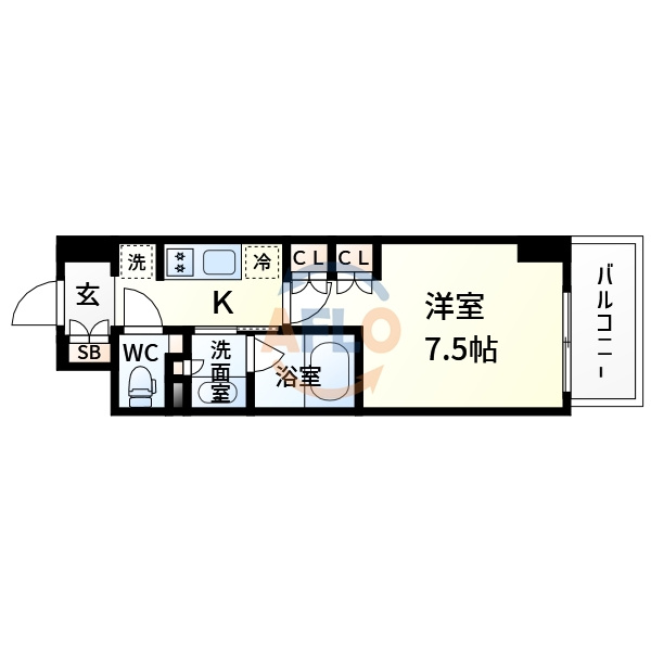 ザ・パークハビオ江坂公園の間取り|ザ・パークハビオ江坂公園　間取り