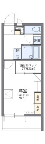【間取り】 | レオパレスＮａＮａ
