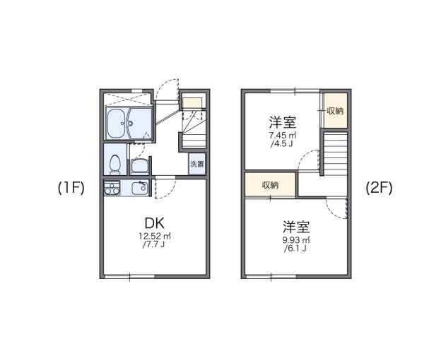【間取り】 | レオパレスレグルス