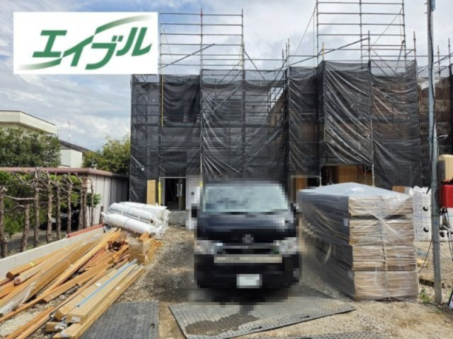 小牧市多気北町　新築戸建　１号棟の外観|コンビニ近く。公園・中学校　近く。
敷地５０坪以上！お庭あり♪