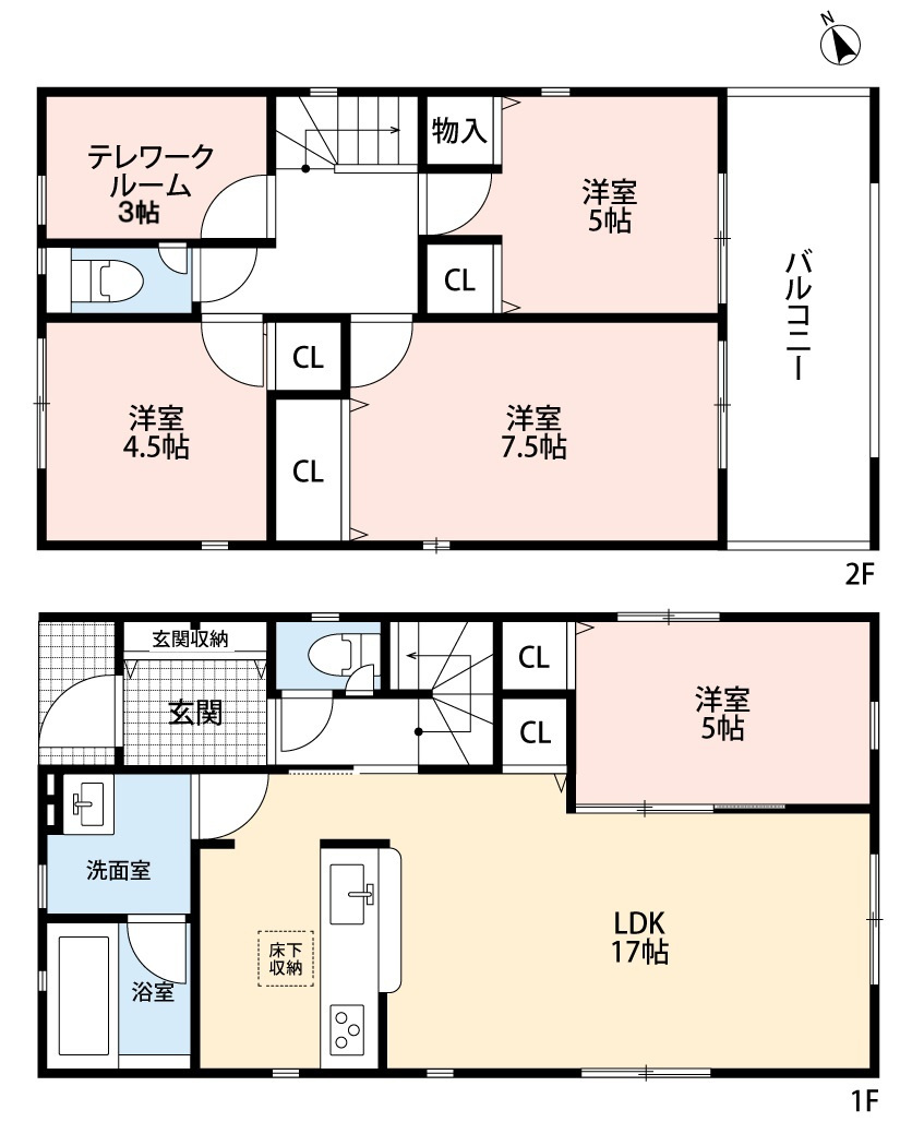 小牧市多気北町　新築戸建　１号棟