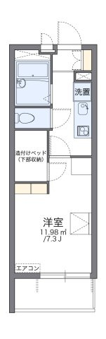 【間取り】 | レオパレス松浜東