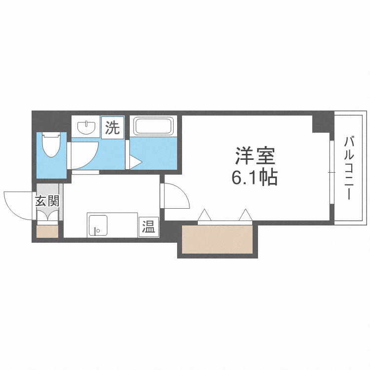 みおつくし清水丘の間取り