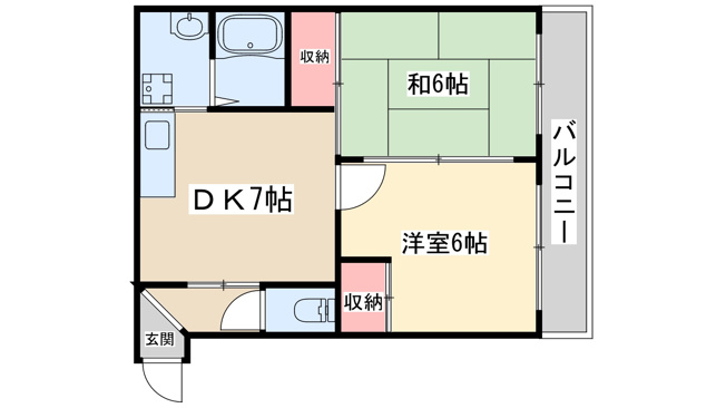【間取り】 | モンリベルテ野中